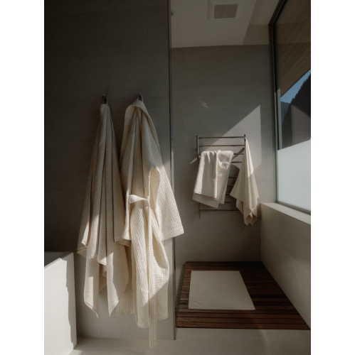 Organic Bath Towel Set with Mat - 7 Piece Set - Certified Fairtrade and GOTS Organic Cotton