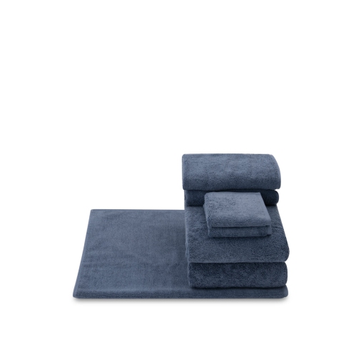 Oganic Bath Towel Set with Mat - 7 Piece Set - Certified Fairtrade and GOTS Organic Cotton