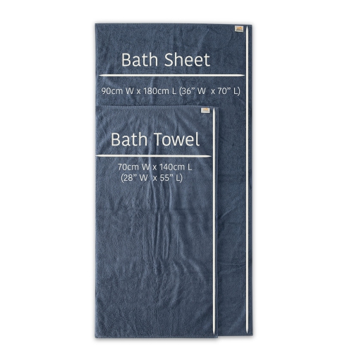 Serviette de bain biologique – coton biologique certifié Fairtrade et GOTS