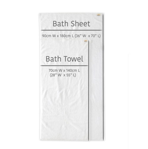 Serviette de bain biologique – coton biologique certifié Fairtrade et GOTS