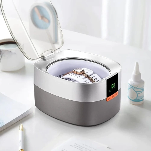 TACKLIFE MUC02 600ml Ultrasonic Cleaner, Professional Ultrasonic Jewelry  Cleaner 20oz, with Five-Digit Timer- Keep your jewelry, glasses, watches,  etc. professionally clean with your own jewelry cleaner! The Cleaner comes  with an automatic