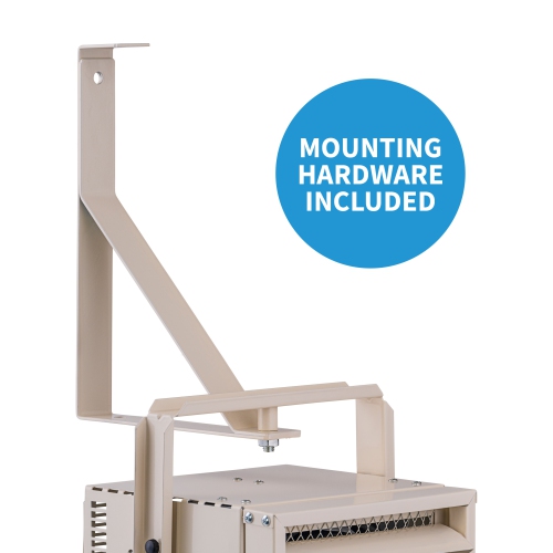 Newair Hardwired Electric Garage Heater, Ceiling Mounted with Adjustable Louvers and Tilt Head, Heats up to 500 sq. ft. of Space - White