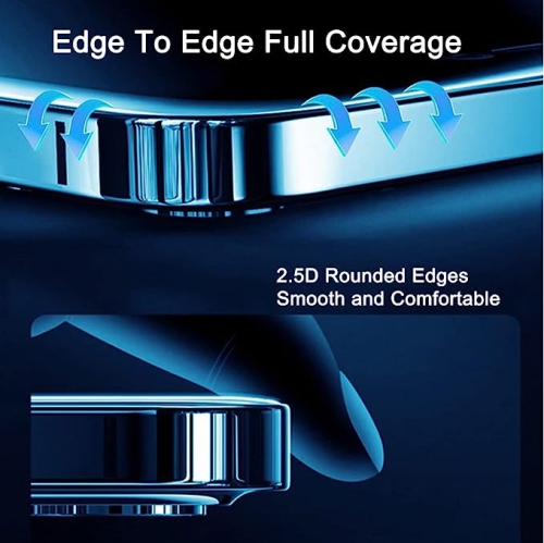 KEEGUARD Matte Privacy Screen Protector For iPhone 13 Pro Max/iPhone 14 Plus, Anti-Glare Anti-Spy Scratch Resistant Tempered Glass Film, Rounded Edge