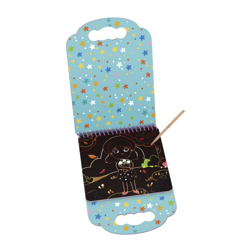 TOOKYLAND – blocs d’art à gratter – Party Favors et Paper Crafts, pour enfants de 3 ans et plus