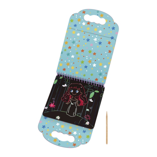 TOOKYLAND – blocs d’art à gratter – Party Favors et Paper Crafts, pour enfants de 3 ans et plus