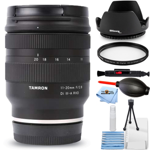 TAMRON  11-20MM F/2.8 Di Iii-A Rxd Lens for Sony E Afb060S-700 - Uv Filter Bundle