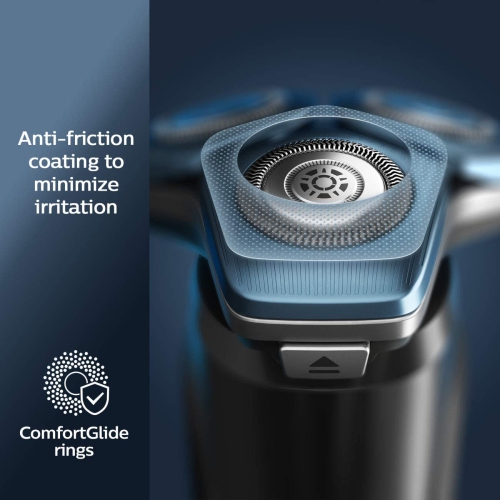 Philips Norelco Shaver 7700, Rechargeable Wet & Dry Electric Shaver with SenseIQ Technology, Quick Clean Pod, Charging Stand and Pop-up Trimmer,