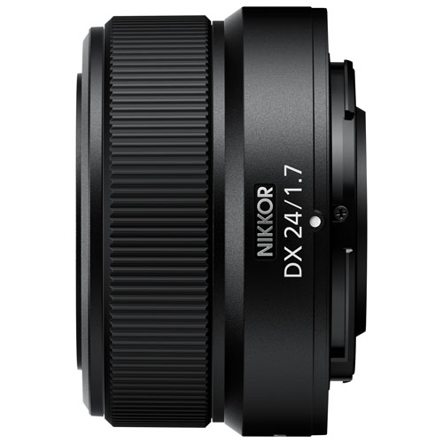 Objectif 24 mm f1,7 de Nikon pour Z DX de Nikon
