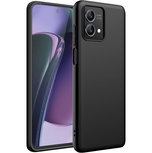 【CSmart】 Thin TPU Silicone Jelly Bumper Soft Case Back Cover for Motorola Moto G Stylus 5G, Black