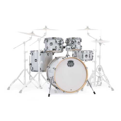 MAPEX  Mars Birch Rock 5-Piece Shell Pack (22, 10, 12, 16, Sd) - Diamond Sparkle