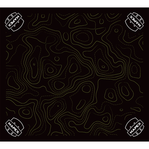 Tapis de batterie professionnel Mapex - Contour classique
