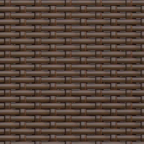 vidaXL 3-Seater Garden Sofa with Cushions Brown Poly Rattan