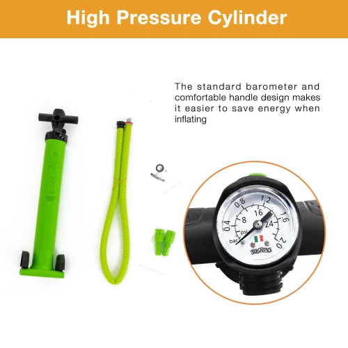 11FT Inflatable Stand up Paddle Board Ultra-Thick Durable PVC w/Premium SUP Accessories & Carry Bag |upgraded paddle boards w/ 3 Fish Fin for