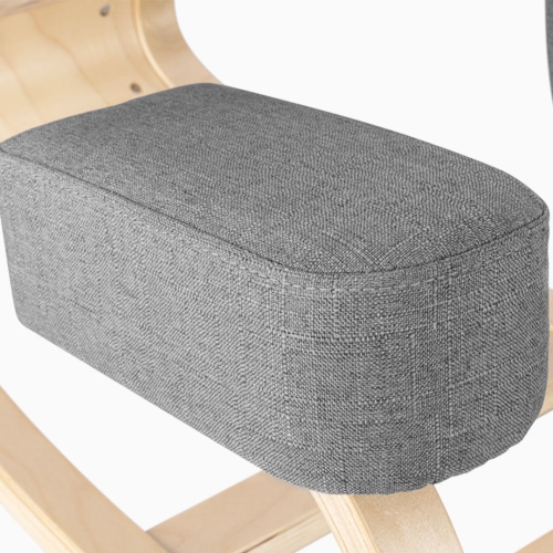 Desky Kneeling Chair – Ergonomic Beechwood Frame, Rocking Posture Design, 10 cm Cushions, Core Support, 220 lb Capacity