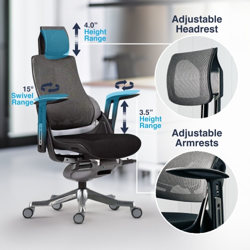 Mesh Office Chairs  Mesh Desk Chairs - Desky® Canada