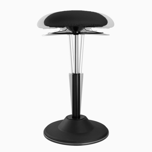 Desky Sit-Stand Bar Active Stool – Height Adjustable 19.7"–27.6", Weighted Base, Active Sitting & Perching