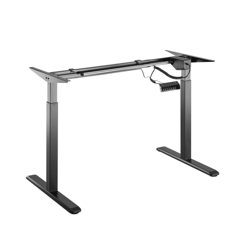 DESKY  Single Sit Stand Desk Frame - Standing Computer Desk for Home Office & Study One Size In Black