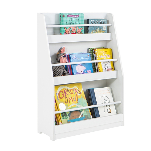 SoBuy KMB45-W, Children Bookcase Toy Shelf Storage Display Rack Organizer Holder