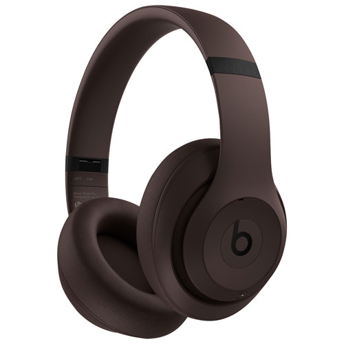 Casque d'écoute Bluetooth à suppression du bruit Studio Pro de Beats By Dr. Dre - Brun foncé