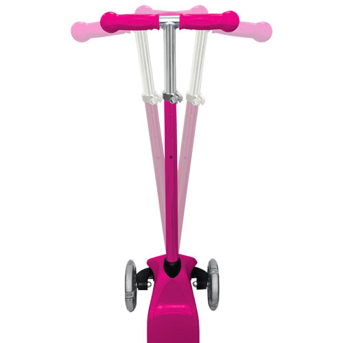 Trottinette pliable à 3 roues Mini de Rugged Racers - Rose