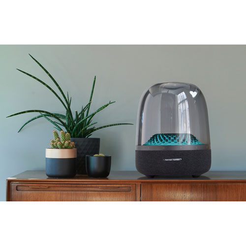Haut-parleur sans fil Bluetooth Aura Studio 4 de Harman Kardon - Noir
