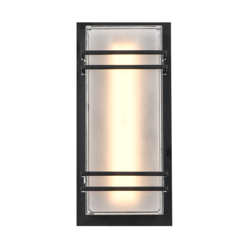 ARTCRAFT LIGHTING  Sausalito 15W Led Outdoor Wall Light In Black