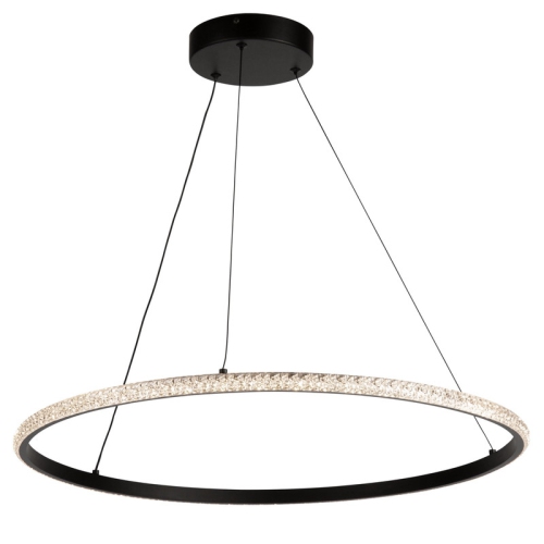 ARTCRAFT LIGHTING  Nova 30W Led Pendant In Black