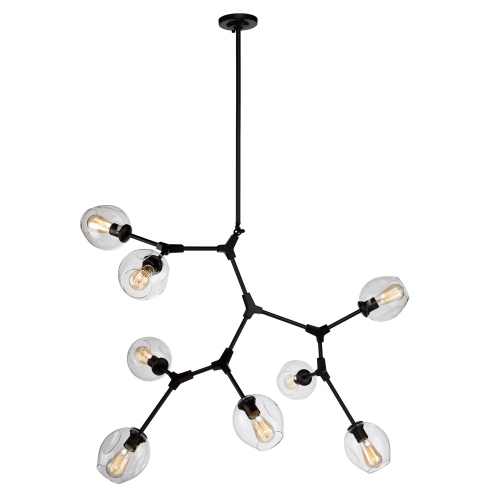 ARTCRAFT LIGHTING  Organic 8-Light Chandelier