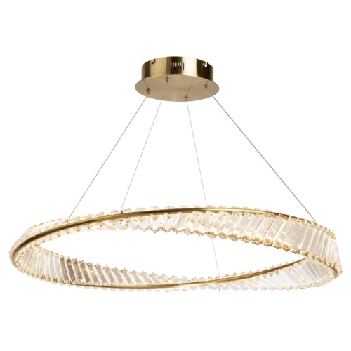 Stella 50W LED Pendant Brushed Brass