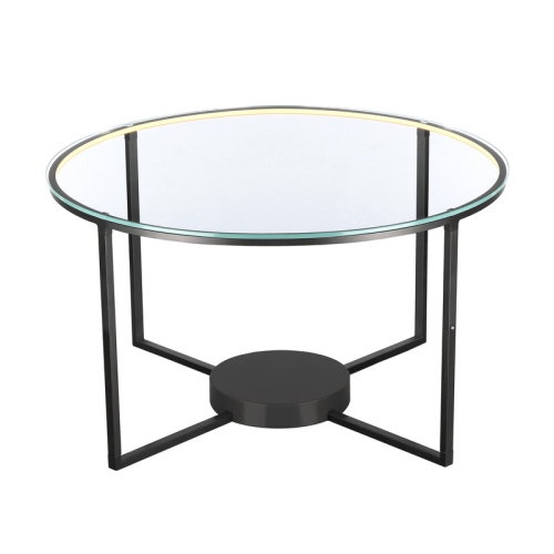 ARTCRAFT LIGHTING  Tavola 9W Led Round Table In Black