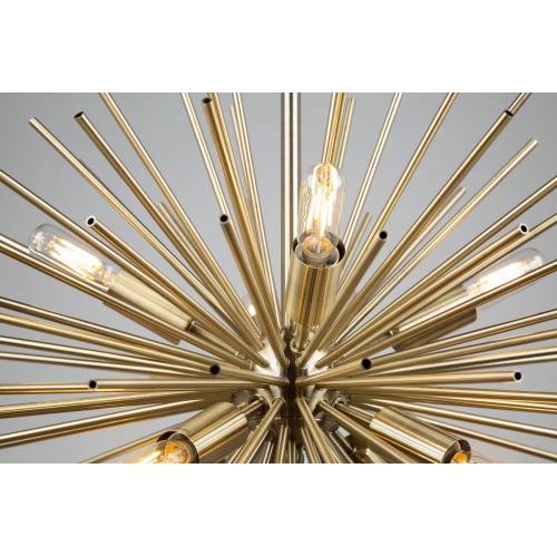 Sunburst 8 Light Chandelier