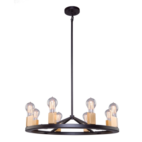 ARTCRAFT LIGHTING  Skyline 8-Light Chandelier