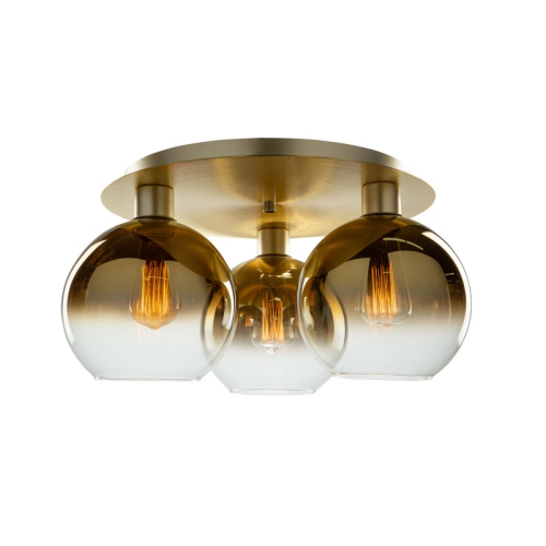 ARTCRAFT LIGHTING  Morning Mist 3 Light Semi-Flush Mount
