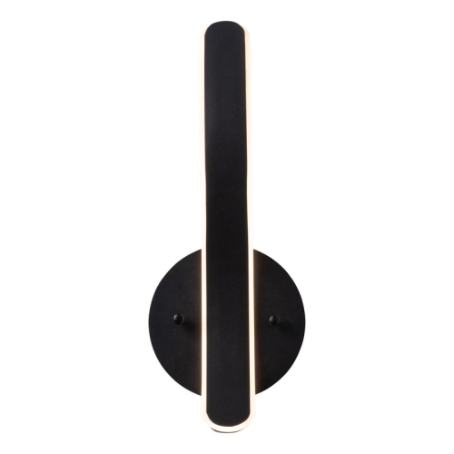 ARTCRAFT LIGHTING  Sirius Collection Integrated Led Sconce In Black