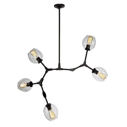 ARTCRAFT LIGHTING  Organic 5-Light Chandelier