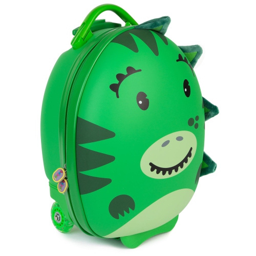 BOPPI Tiny Trekker Kids Luggage - Lightweight Travel Suitcase Carry On Cabin Bag with Wheels and Stopper for Toddlers