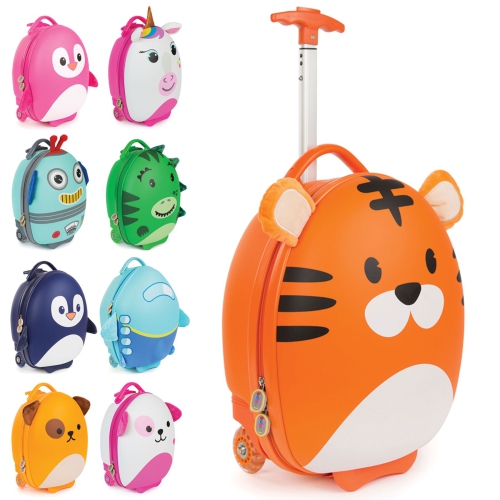 Valise pour enfants Tiny Trekker de BOPPI - valise de voyage légère avec sac de cabine à roulettes et bouchon pour les tout-petits