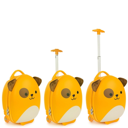 Valise pour enfants Tiny Trekker de BOPPI - valise de voyage légère avec sac de cabine à roulettes et bouchon pour les tout-petits