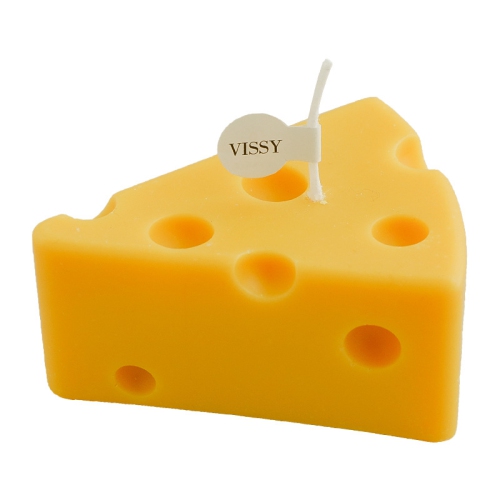 REJUUV  Cheese Shaped Scented Candle With Relaxing Fragrance