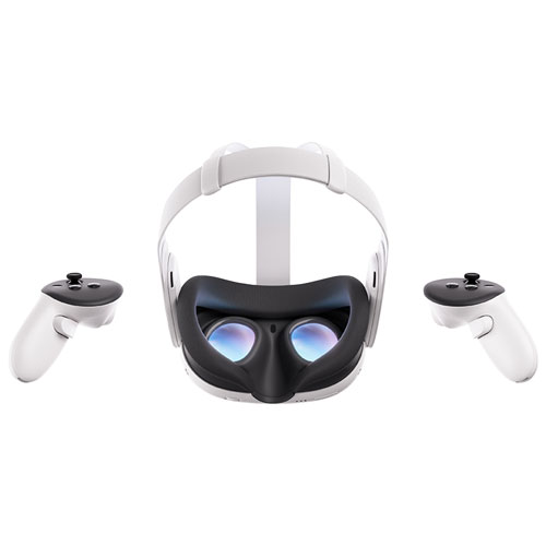 Casque de réalité virtuelle Meta Quest 3 de 128 Go avec manettes