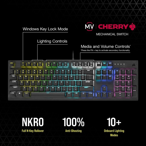 Corsair K60 RGB Pro Mechanical Gaming Keyboard - Black by CORSAIR - Open Box condition - Image 5