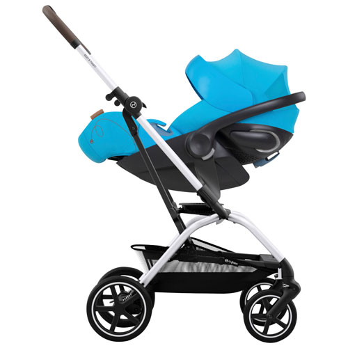CYBEX Eezy S Twist+2 Lightweight Ultra-Compact Stroller - Beach Blue
