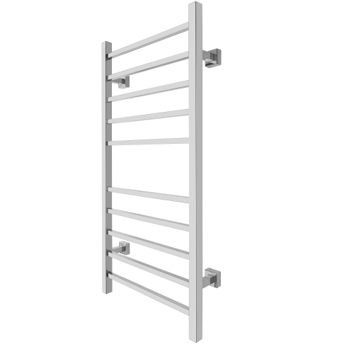 WarmlyYours Metropolitan Electric Towel Warmer 19.7"W x 41.5"H x 4.7"D, Polished, Hardwired or Plug-in