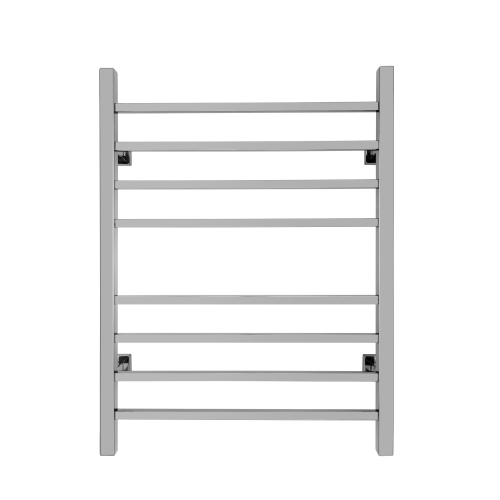 WarmlyYours Sierra Electric Towel Warmer 23.6"W x 31.5"H x 4.3"D, Polished, Hardwired or Plug-in
