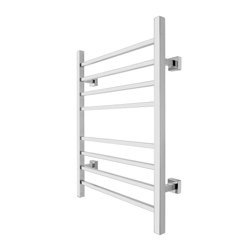 WarmlyYours Sierra Electric Towel Warmer 23.6"W x 31.5"H x 4.3"D, Polished, Hardwired or Plug-in