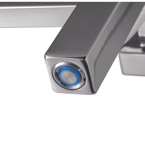 WarmlyYours Sierra Electric Towel Warmer 23.6"W x 31.5"H x 4.3"D, Polished, Hardwired or Plug-in