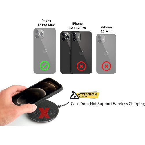 navor Universal Car Mount & Magnetic Detachable Wallet Case [RFID Protection] [10 Card Pockets] [3 Money Pockets] Compatible for iPhone 12 Pro Max