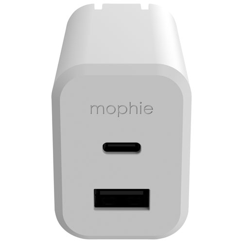 Chargeur mural USB-C GaN double de 42 W de Mophie