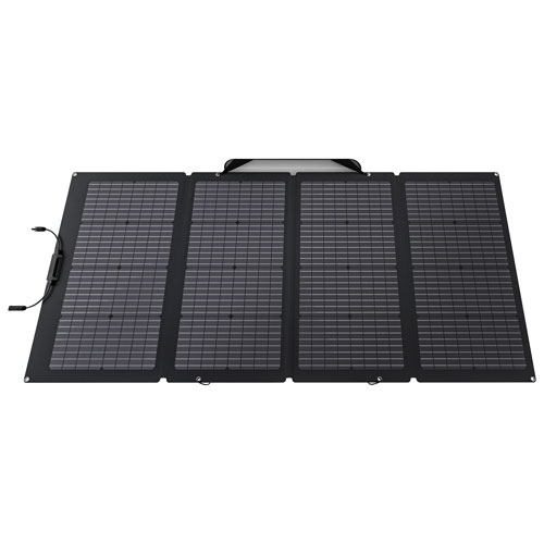 Panneau solaire portatif biface d'EcoFlow - 220 W