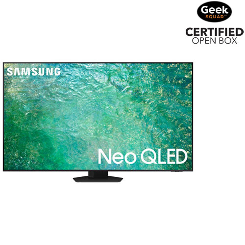 Open Box - Samsung 75" 4K UHD QLED Tizen OS Smart TV - 2023 - Titan Black